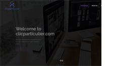 Desktop Screenshot of clicparticulier.com